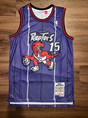 Vince Carter Toronto Raptors Purple NBA Jersey - Stitched - NWT